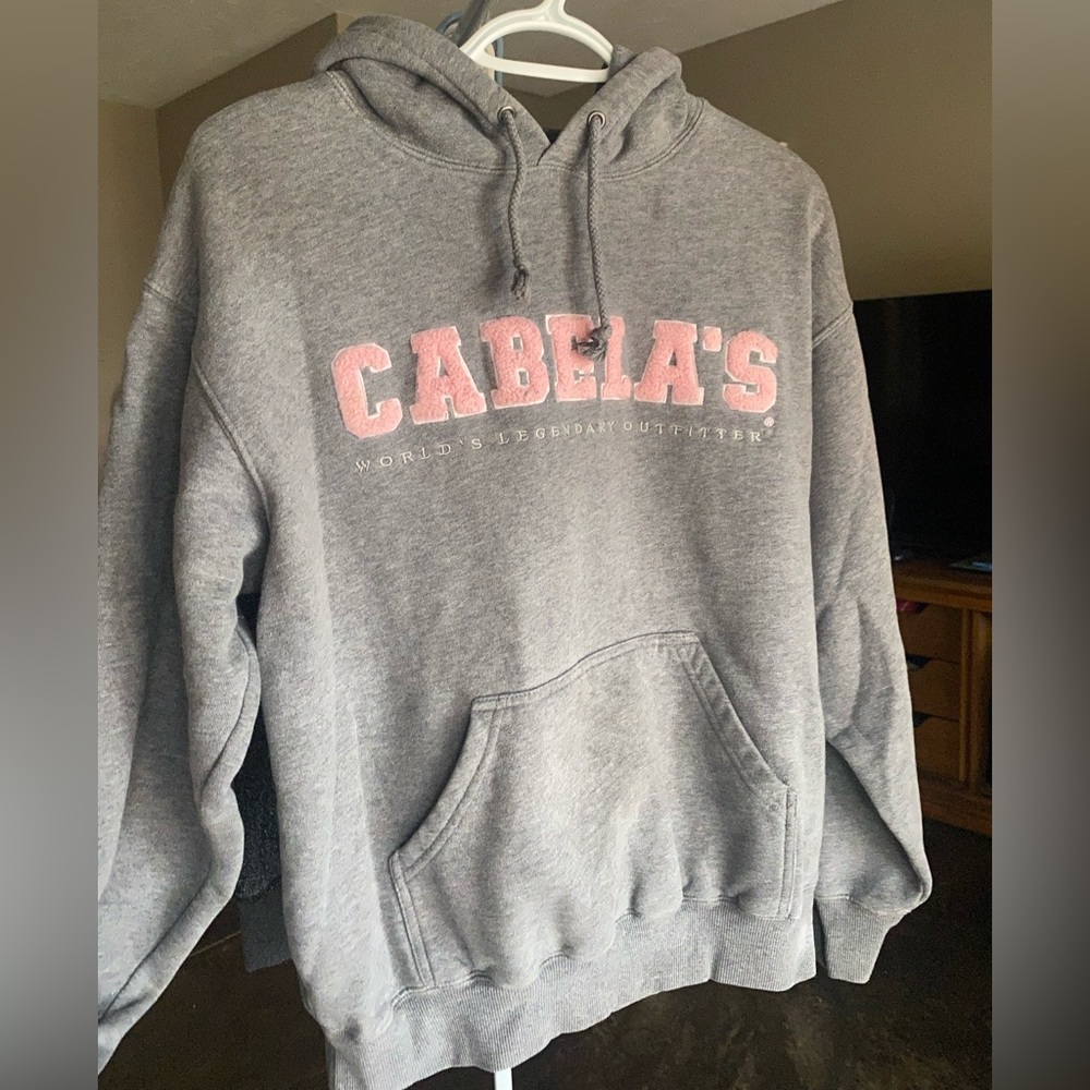 Cabela’s Gray Hoodie, Size M, Women’s